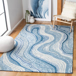 BLUE / IVORY