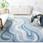 BLUE / IVORY