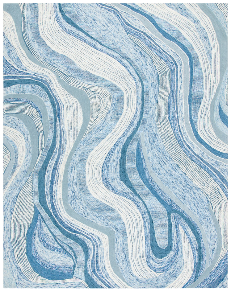 BLUE / IVORY