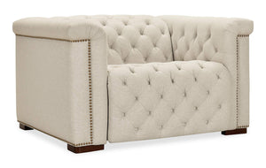Hooker Furniture - Savion Deux Power Recliner with Power Headrest - Beige - SS435-PH1-414
