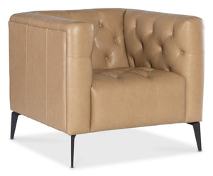 Hooker Furniture - Nicolla Stationary Chair - Brown - SS637-01-070