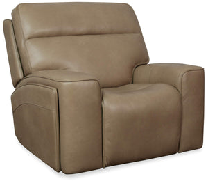 Hooker Furniture - Riverton Power Gliding Recliner with Power Headrest and Lumbar - Brown - SS708-PHLG1-086