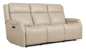 Hooker Furniture - Nelson Zero Gravity Power Sofa with Power Headrests and Lumbar - Beige - SS836-PHZL3-070