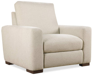 Hooker Furniture - Optimus Power Recliner with Power Headrest - Small - Beige - SS925-PH1-405-S
