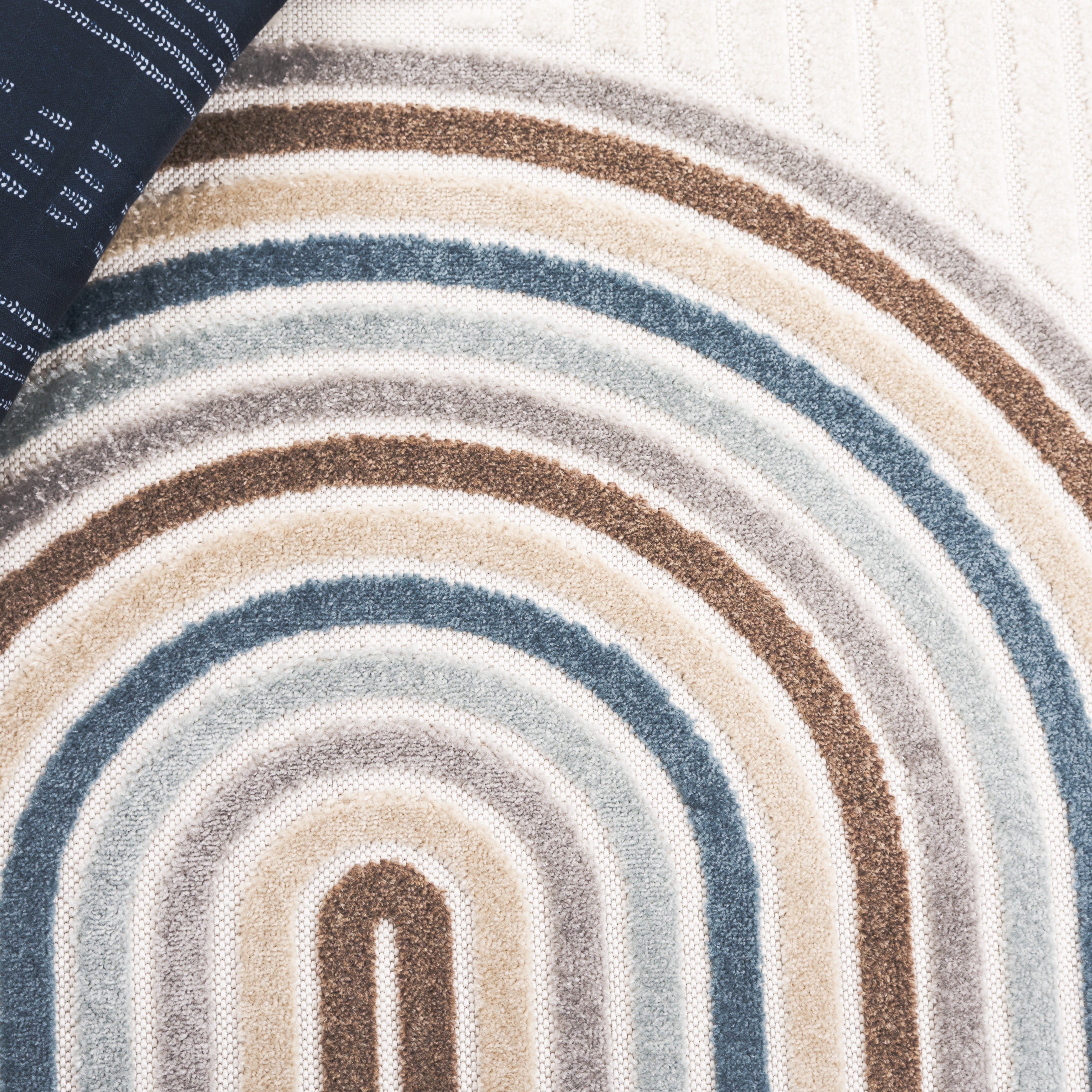 STELLA 116 – IVORY / BROWN BLUE
