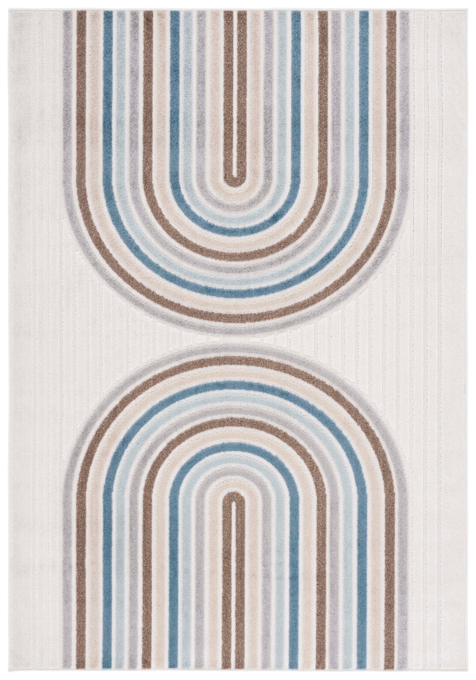 STELLA 116 – IVORY / BROWN BLUE