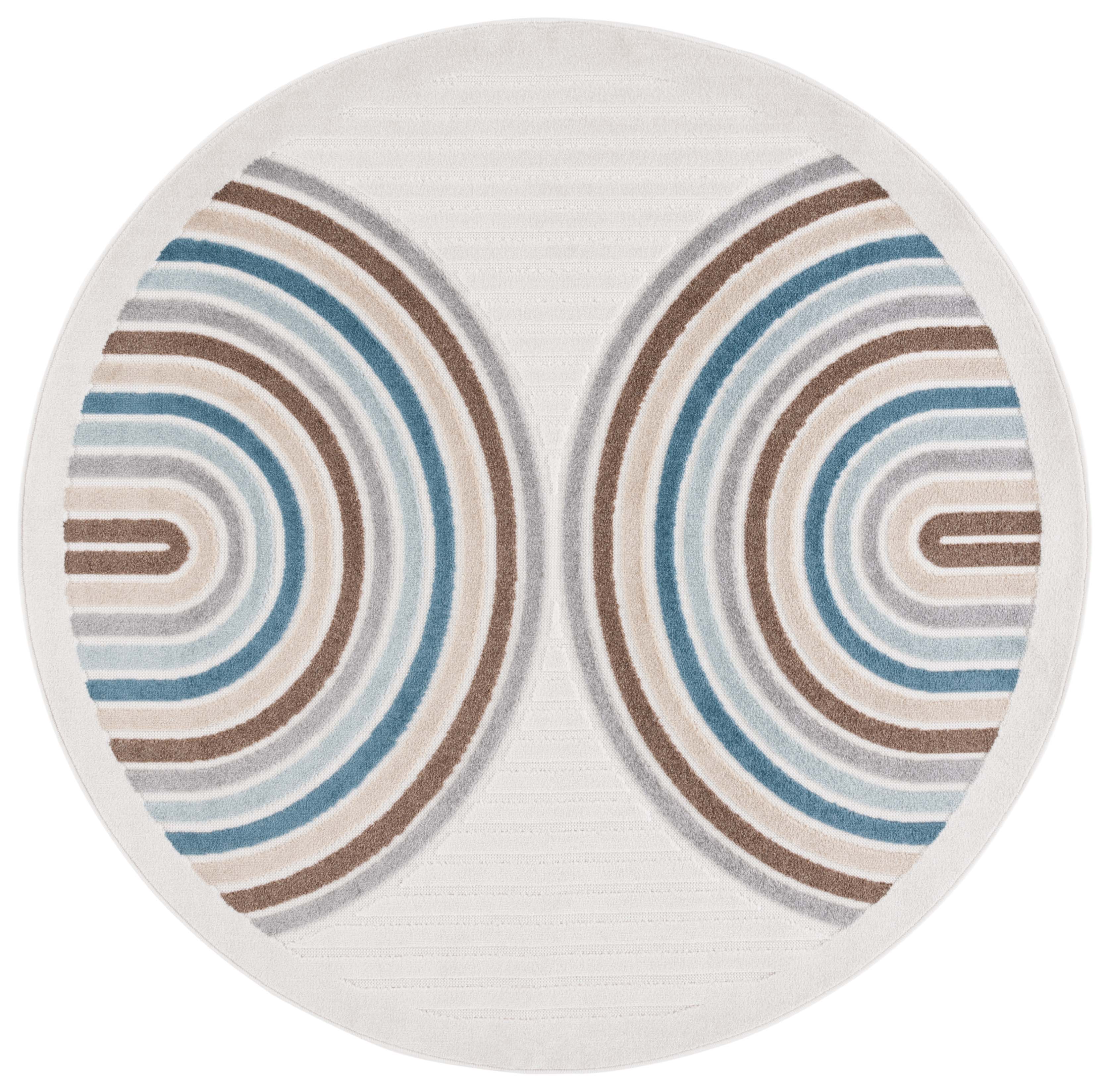 STELLA 116 – IVORY / BROWN BLUE