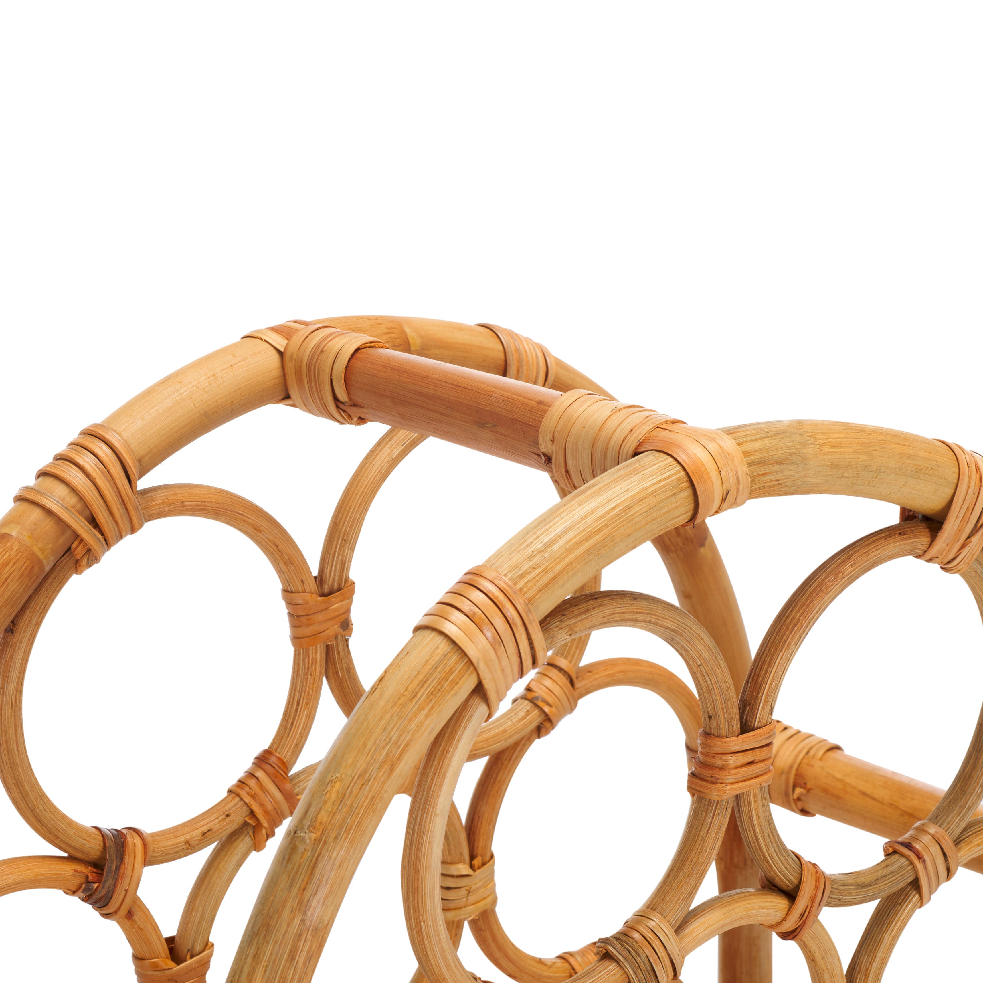 Safavieh Wilda Rattan Wine Rack, STG1801 - Natural
