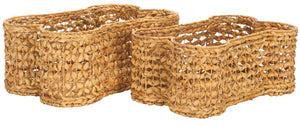 Safavieh Roscoe Set of 2 Dog Bone Baskets, STG1804
