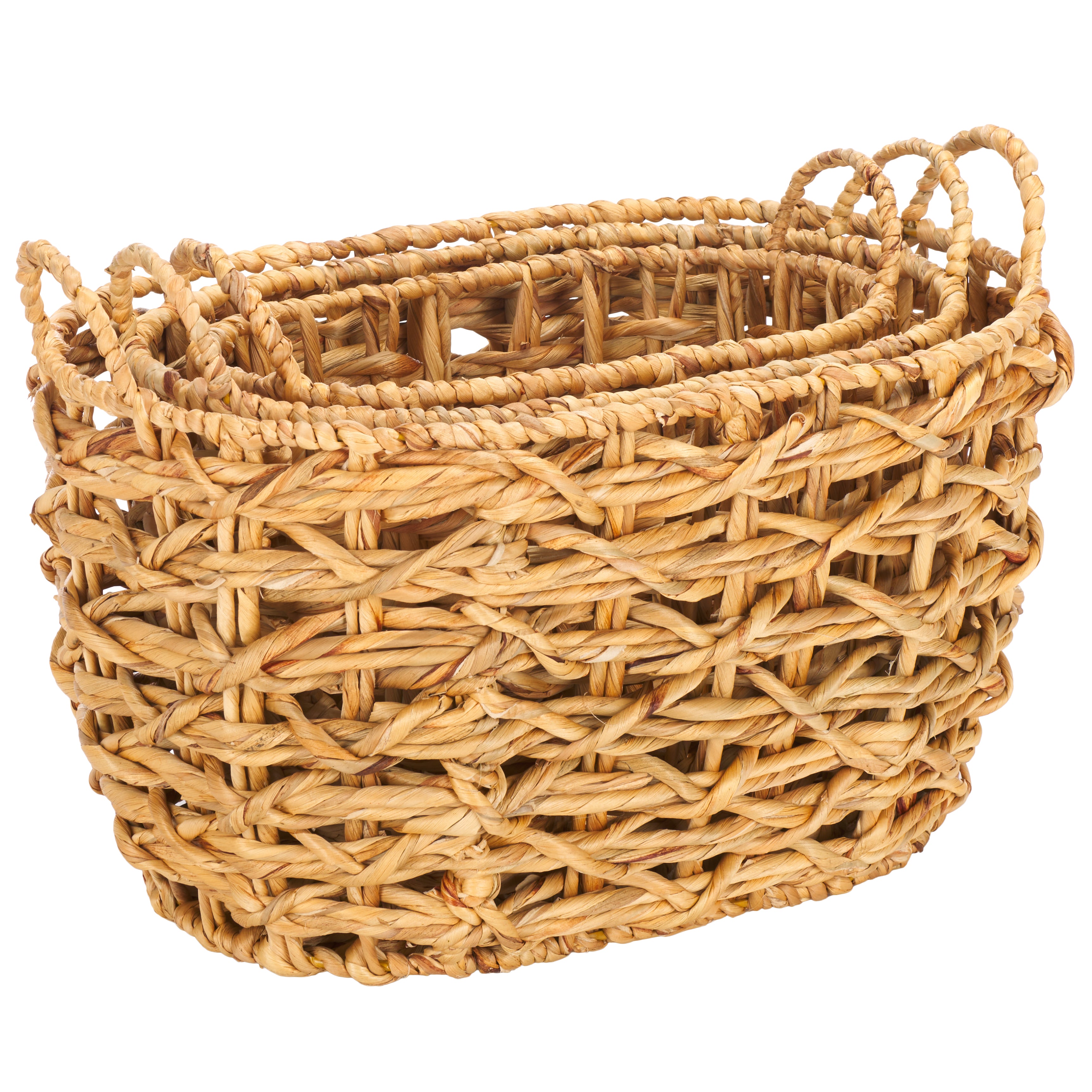 Safavieh Langdon (Set of 3) Baskets, STG1806 - Natural