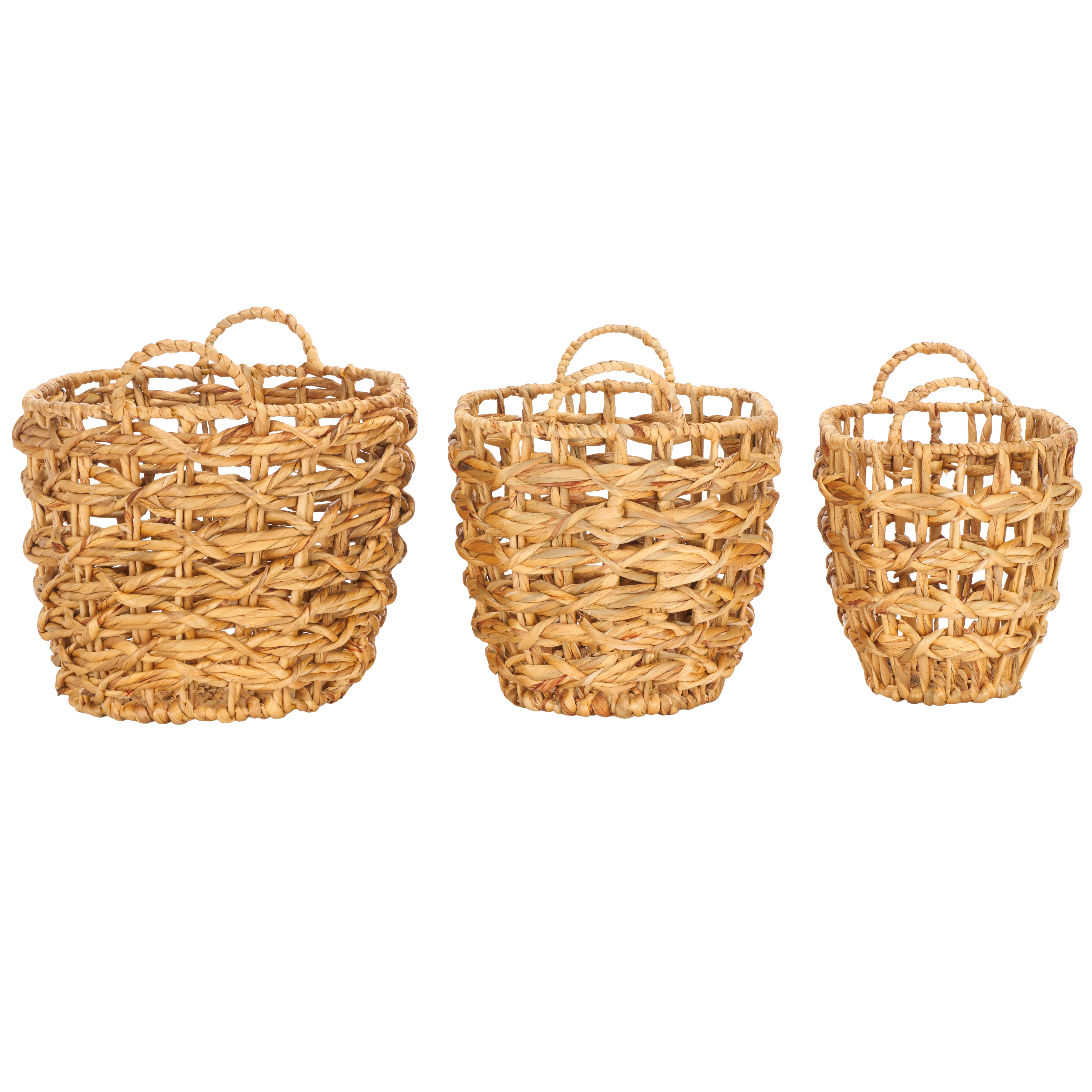 Safavieh Langdon (Set of 3) Baskets, STG1806 - Natural