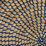 Safavieh Hawley Round Tray, STG1809 - White / Blue