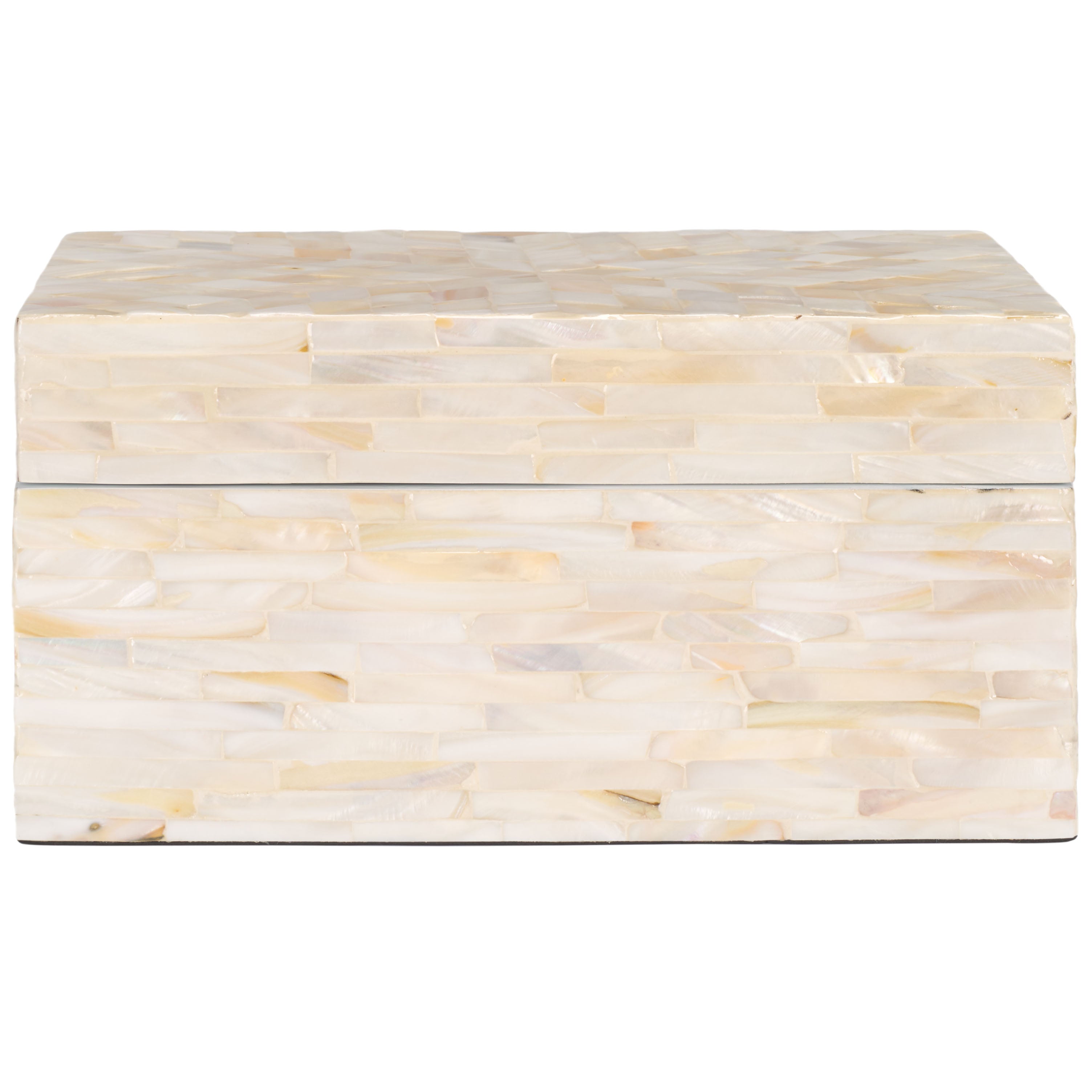 Safavieh Sabryna (Set of 2) Boxes, STG1810 - Champagne Mother Of Pearl