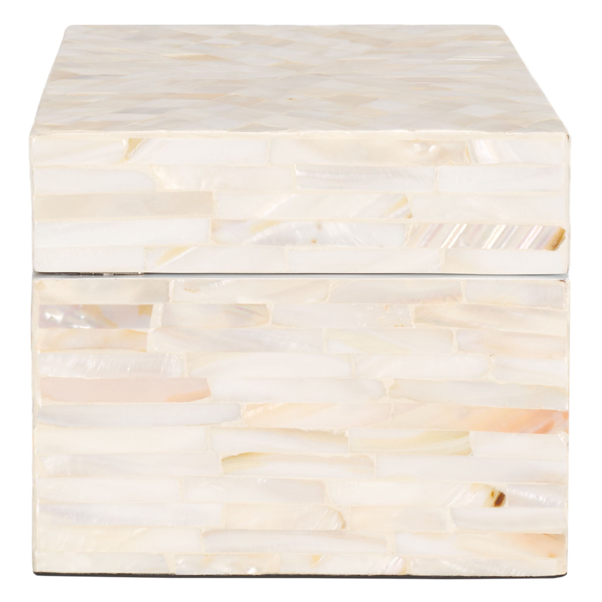 Safavieh Sabryna (Set of 2) Boxes, STG1810 - Champagne Mother Of Pearl