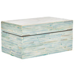 Safavieh Kallie (Set of 2) Boxes, STG1812 - Blue / Grey