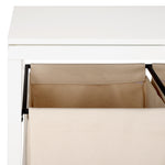 Safavieh Leanna Laundry Basket, STG1900 - White / Beige