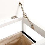 Safavieh Leanna Laundry Basket, STG1900 - White / Beige