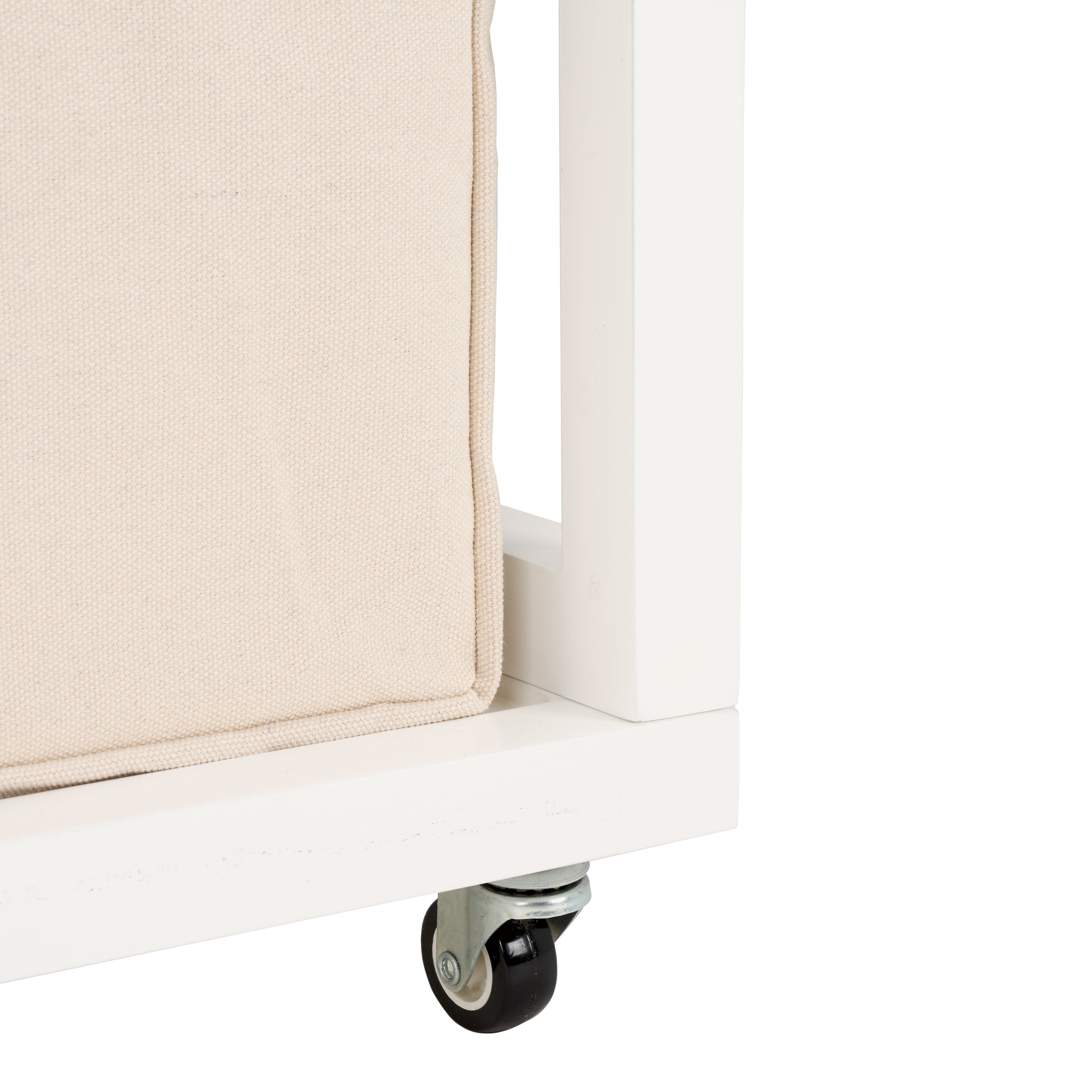 Safavieh Leanna Laundry Basket, STG1900 - White / Beige