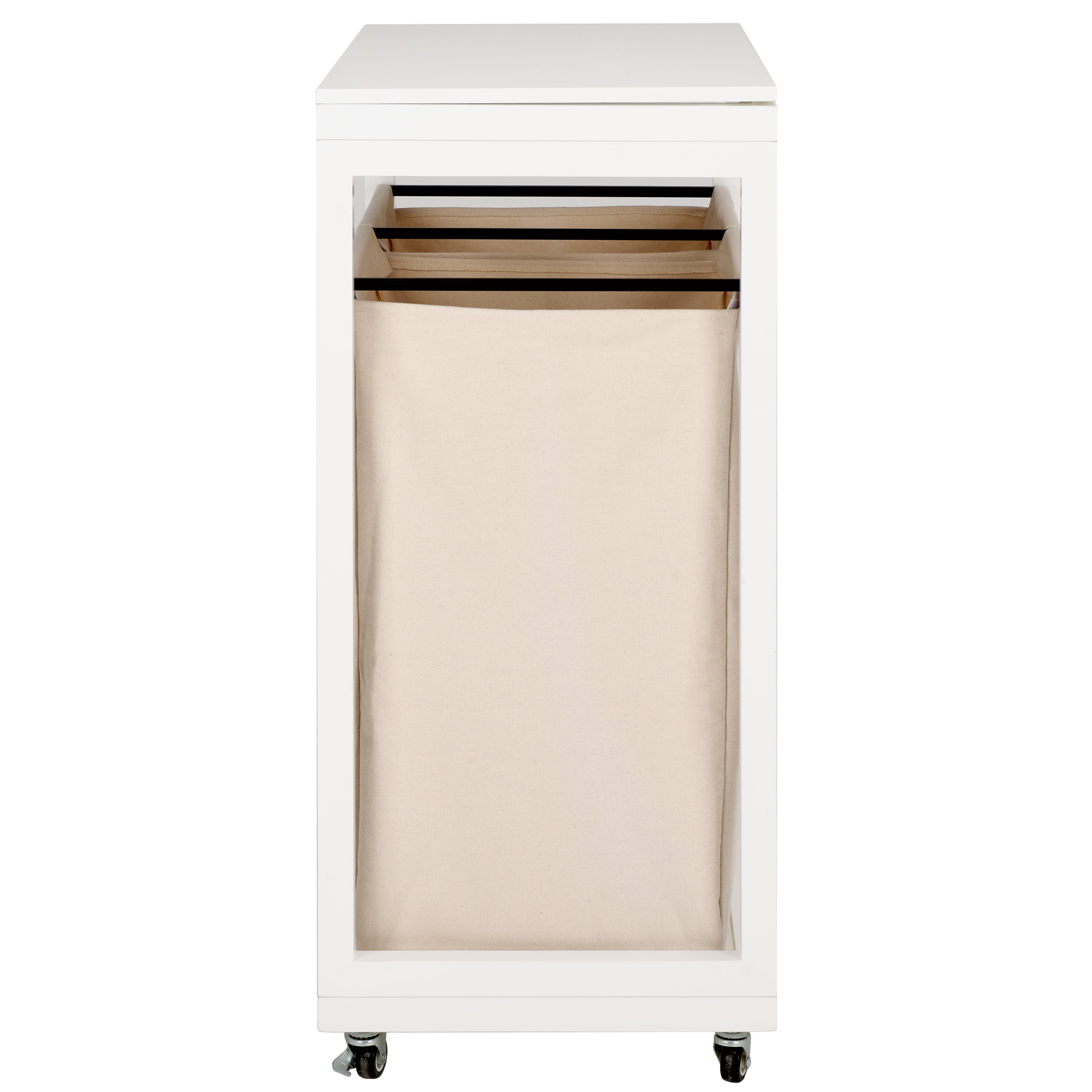 Safavieh Leanna Laundry Basket, STG1900 - White / Beige