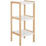 Safavieh Paxter 3 Tier Shelf, STG1908 - White / Natural