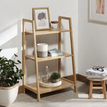 Safavieh Alucard 3 Tier Shelf, STG1916 - Natural Bamboo