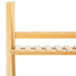Safavieh Faisal 4 Tier Ladder Shelf, STG1917 - Natural Bamboo