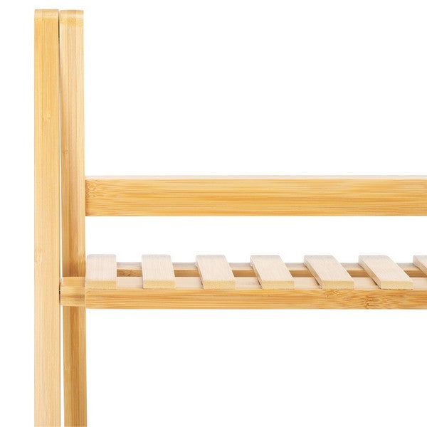 Safavieh Faisal 4 Tier Ladder Shelf, STG1917 - Natural Bamboo