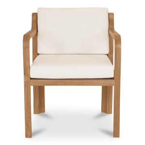 Moe's Home Collection - Nellie Outdoor Dining Chair White - TA-1006-18