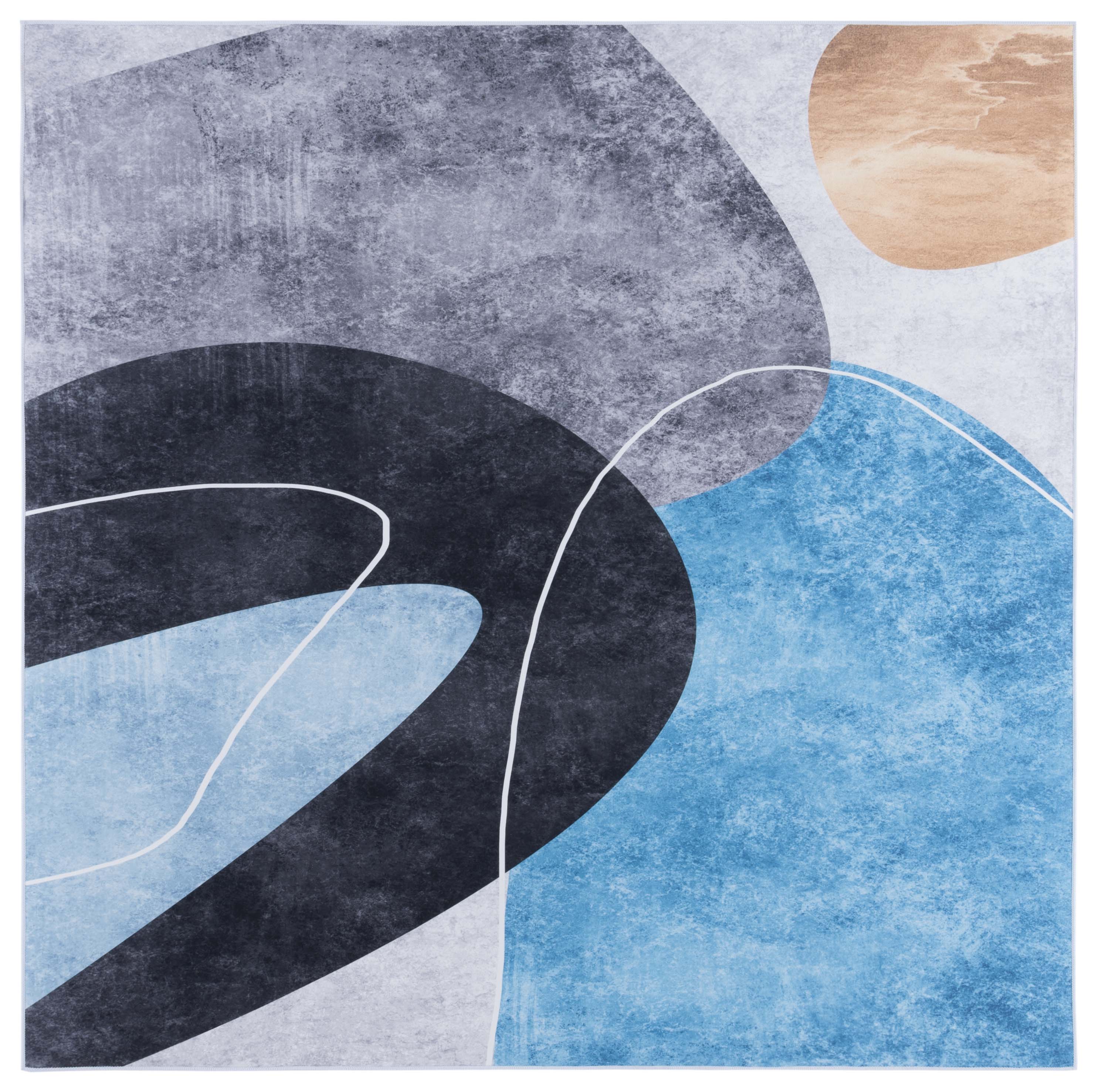 Dark Grey / Turquoise