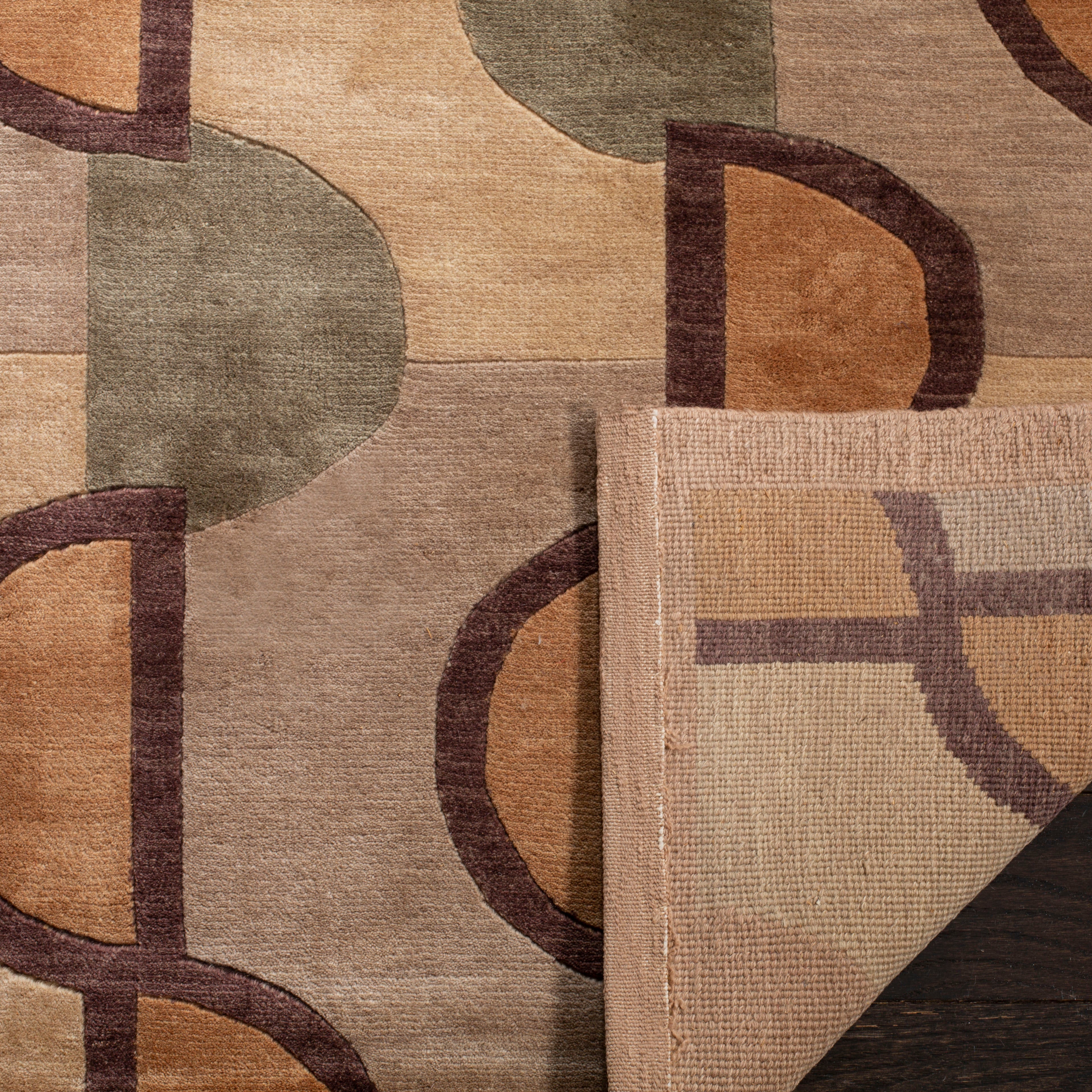 BEIGE / RUST