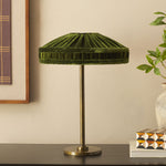 Green / Antique Brass