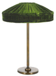 Green / Antique Brass