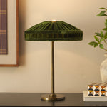 Green / Antique Brass