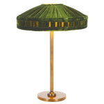 Green / Antique Brass