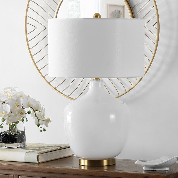 Safavieh Eugenie Glass Table Lamp, TBL4289 - White