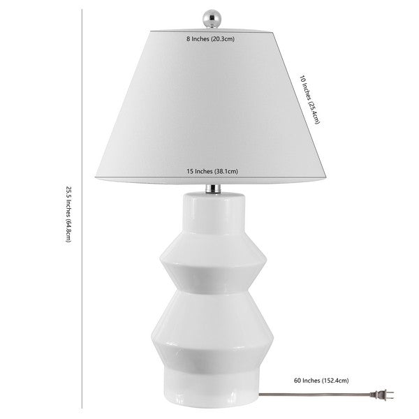 Safavieh Larcia Table Lamp, TBL4359 - White