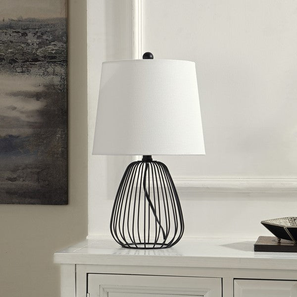 Safavieh Seine 19 Inch Table Lamp, TBL4472 - Black