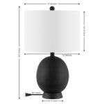 Safavieh Muse 20.5 Inch Table Lamp, TBL4487 - Black