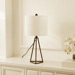 Safavieh Vernelle 21 Inch Table Lamp, TBL4494 - Black