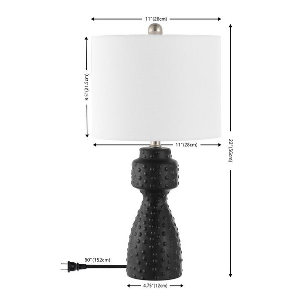 Safavieh Theory 22 Inch Table Lamp, TBL4511 - Black 