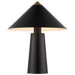 Safavieh Syuna 17 Inch Table Lamp, TBL4531 - Black / Gold