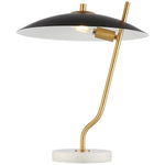 Safavieh Studio 16 Inch Table Lamp, TBL4538 - Black/ Brass