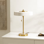 White / Brass