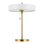 White / Brass