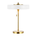 White / Brass