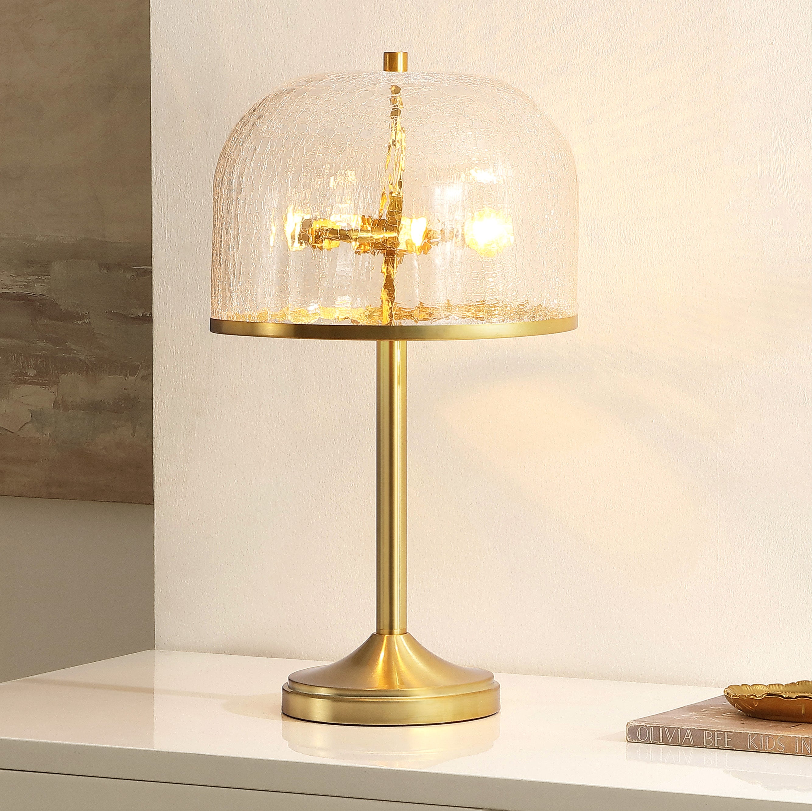Clear / Brass