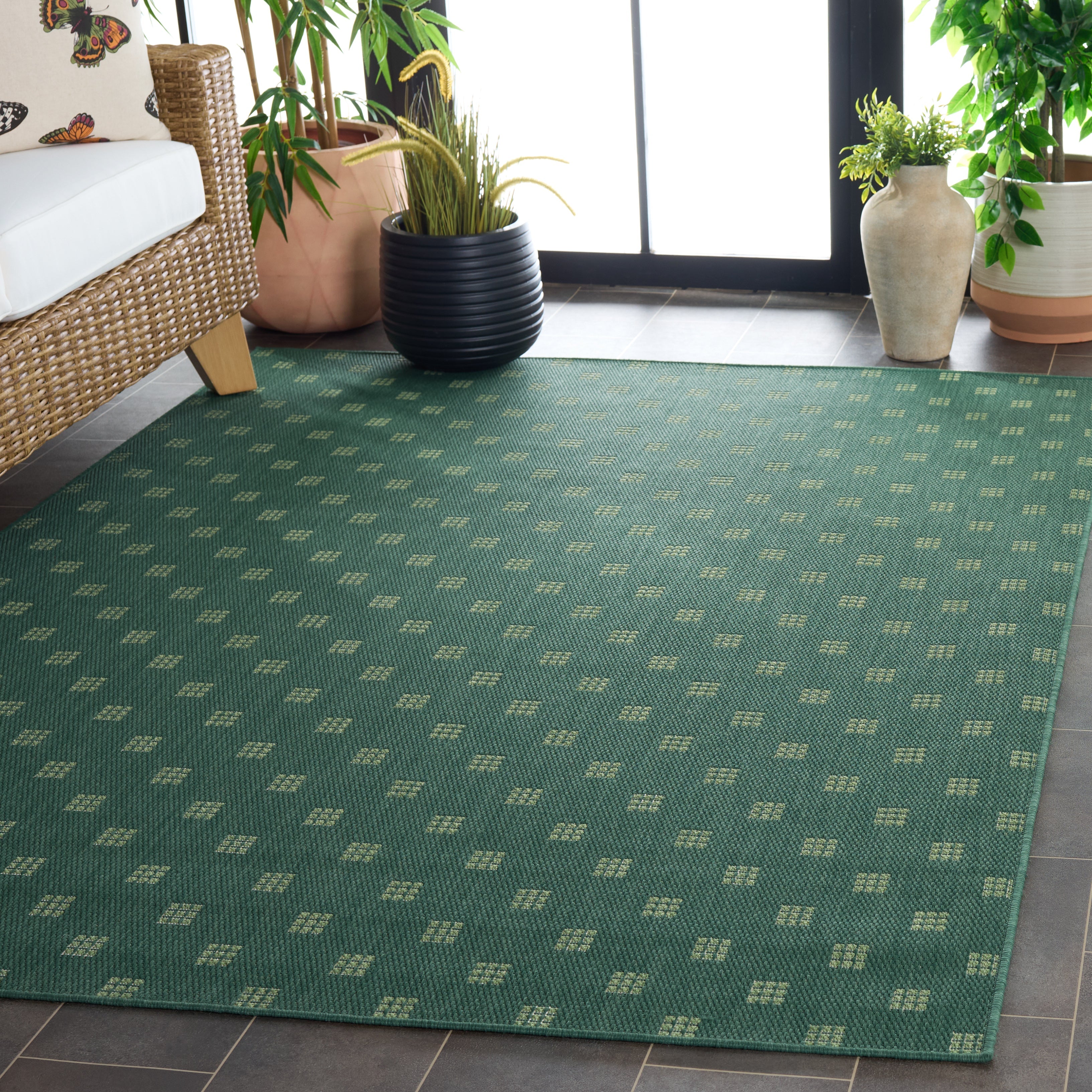 TERRACE 806 DARK GREEN / LIGHT GREEN