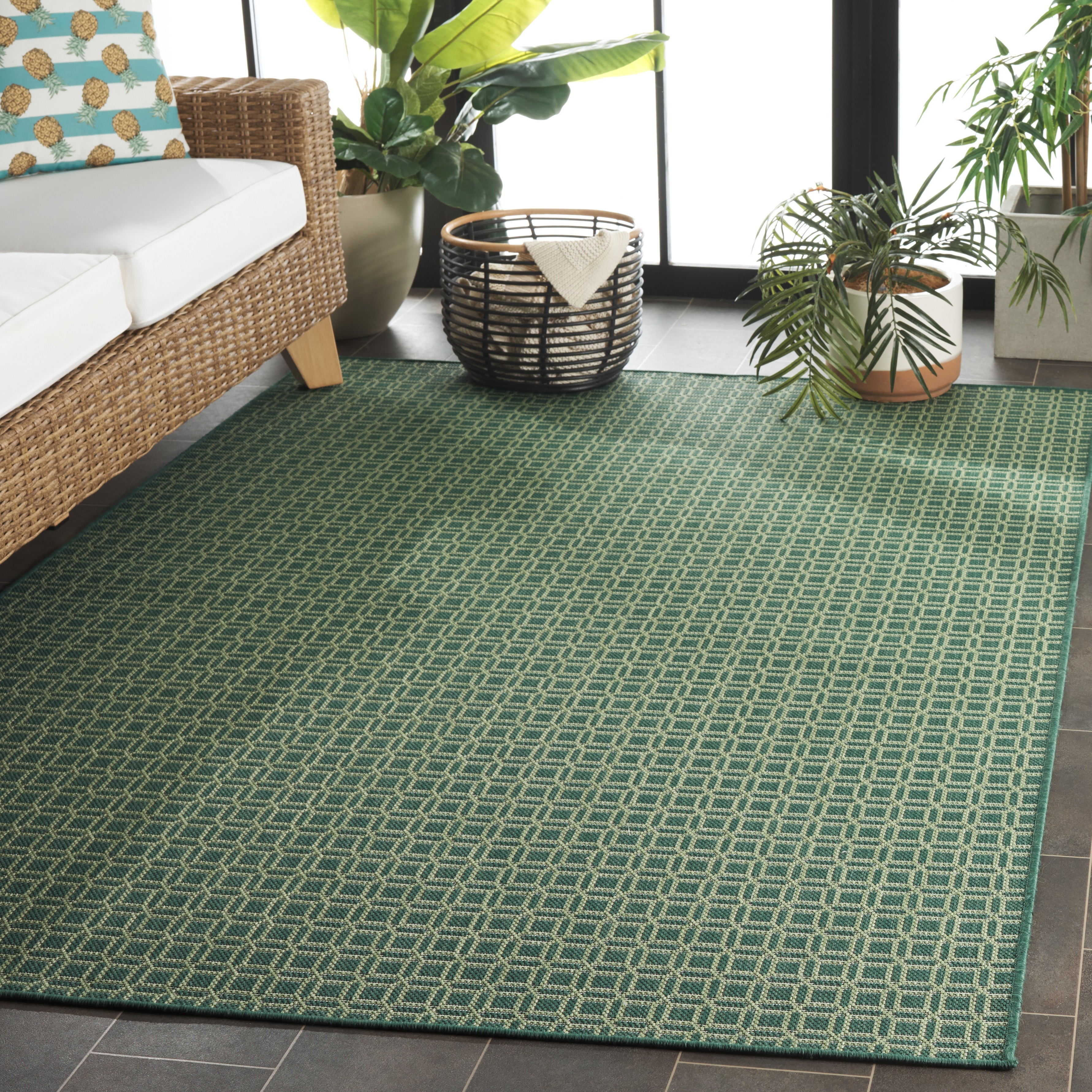 TERRACE 808 DARK GREEN / LIGHT GREEN