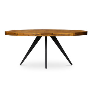 Moe's Home Collection - Parq Oval Dining Table Amber - TL-1019-14