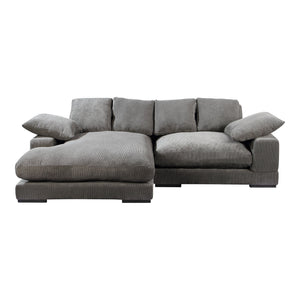 Moe's Home Collection - Plunge Sectional Charcoal - TN-1004-25-0